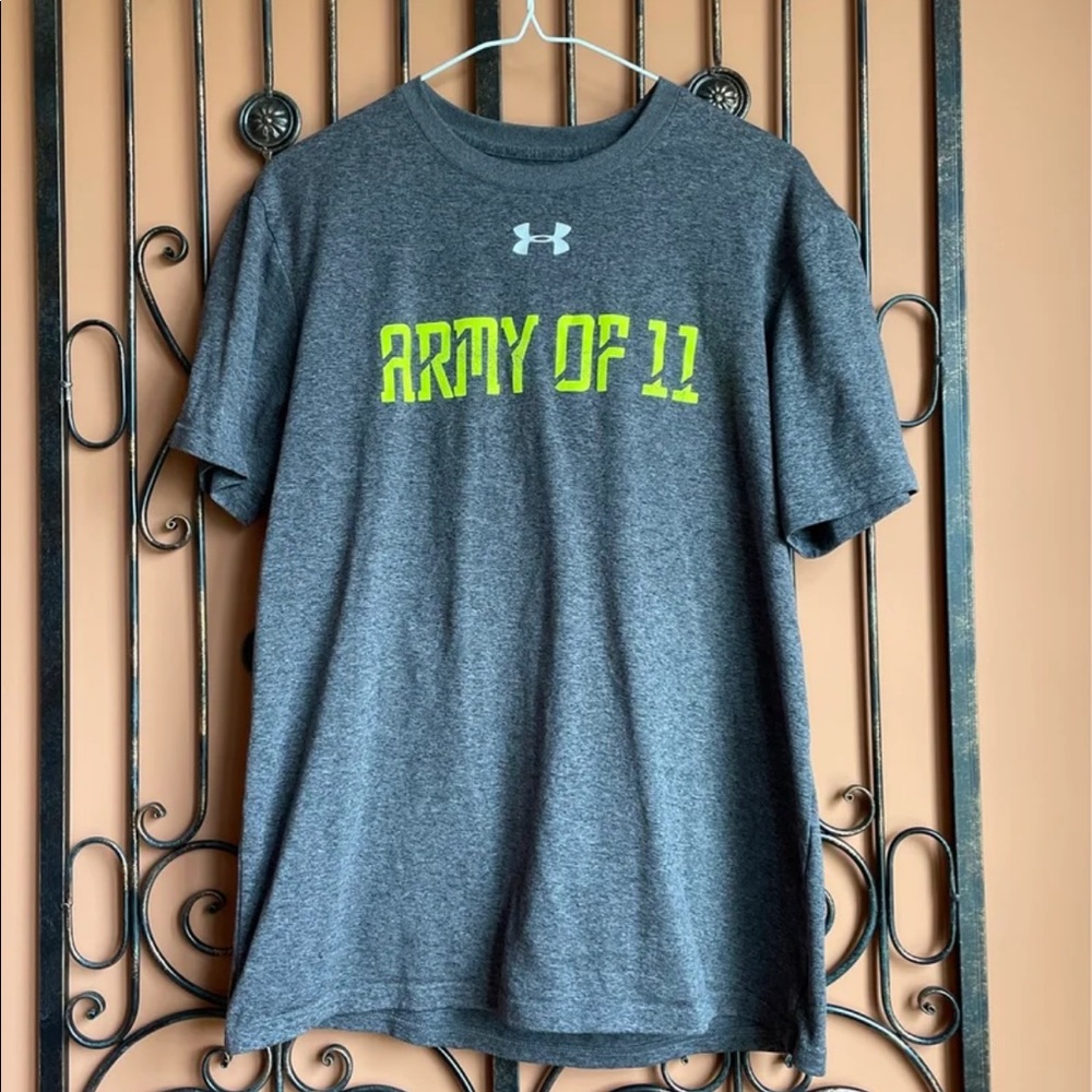 under armour football shirt